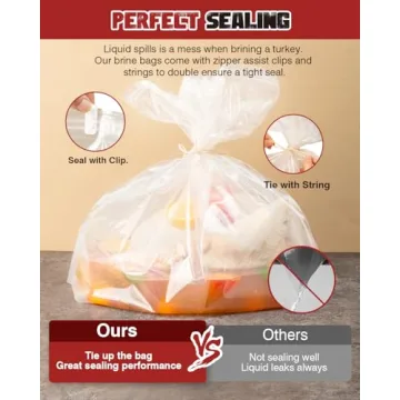 Turkey Brine Bags - 2 Pack, Holds 35lbs, Heavy Duty