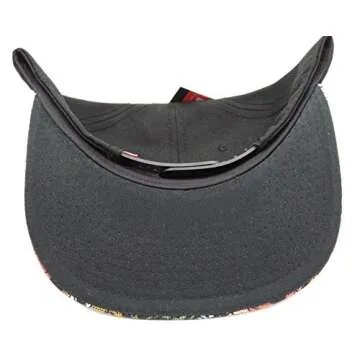 Marvel Halftone Black Snapback Baseball Cap by BIOWORLD