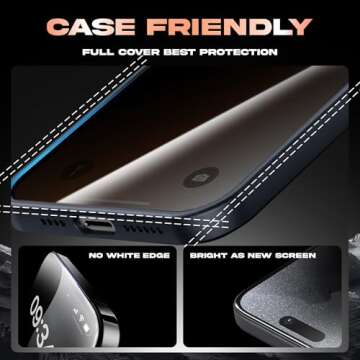 chubbycable SpyBlocker - Military-Grade Privacy Screen Protector