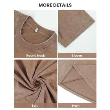 Wyeysyt 3 Pack Men's Oversized T Shirts Vintage Baggy Tee Cotton Loose Short Sleeves Casual Acid Wash Shirts Unisex Tops(BlackGreyKhaki-M)