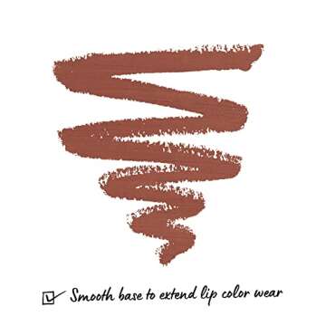NYX PROFESSIONAL MAKEUP Slim Lip Pencil, Long-Lasting Creamy Lip Liner - Coffee