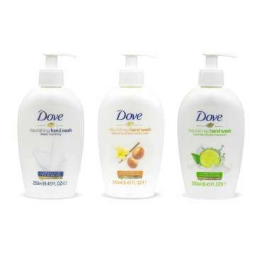 Dove Hand Wash Variety Pack - Nourishing Trio 250 ML