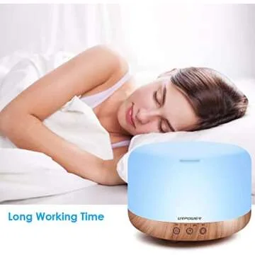 URPOWER 1000ml Essential Oil Diffuser for Home Aromatherapy