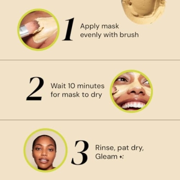Gleamin Vitamin C Clay Mask for Radiant Skin
