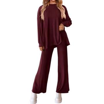 Comfortable PRETTYGARDEN Womens Lounge Set for Everyday Wear