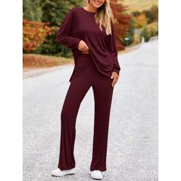 Comfortable PRETTYGARDEN Womens Lounge Set for Everyday Wear