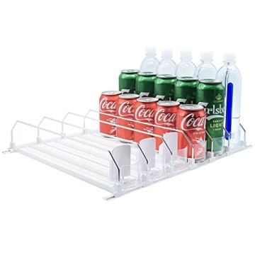 SZNLZQ Fridge Drink Organizer Holds 30 Cans Easily