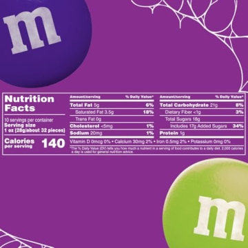 M&M's Ghoul's Mix Milk Chocolate Halloween Candy Bag 10 oz