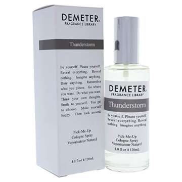 Demeter Thunderstorm Cologne Spray for Women - Blissful Nature in a Bottle 4.0 Oz