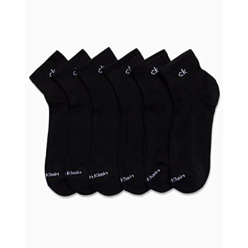 Calvin Klein Men's Cushioned Quarter Socks - 12 Pack