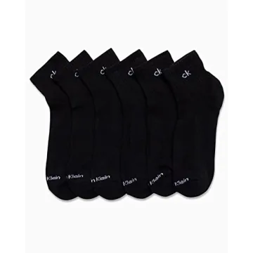 Calvin Klein Men's Cushioned Quarter Socks - 12 Pack