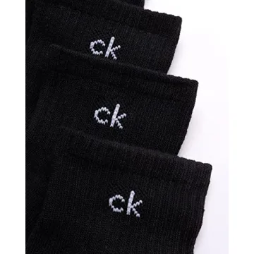 Calvin Klein Men's Cushioned Quarter Socks - 12 Pack