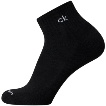 Calvin Klein Men's Cushioned Quarter Socks - 12 Pack