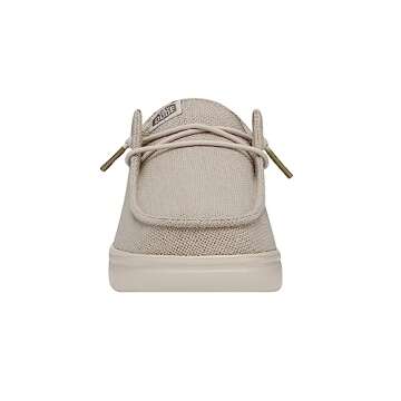 Hey Dude Women's Wendy Rise Loafers in Cream - Comfortable & Stylish