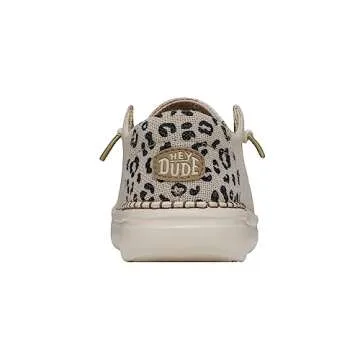 Hey Dude Women's Wendy Rise Loafers in Cream - Comfortable & Stylish