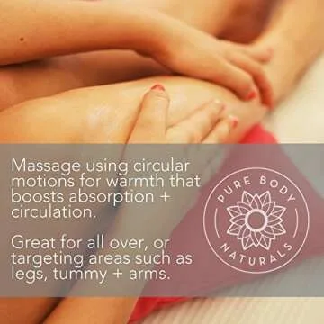 Pure Body Naturals Anti Cellulite Oil for Skin Firming