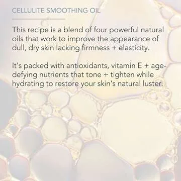 Pure Body Naturals Anti Cellulite Oil for Skin Firming