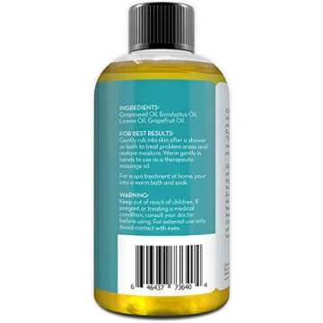 Pure Body Naturals Anti Cellulite Oil for Skin Firming
