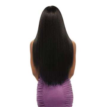 Sensationnel What lace 13x6 Wigs - janelle lacefrontal hand tied glueless synthetic with natural density preplucked hairline (1)