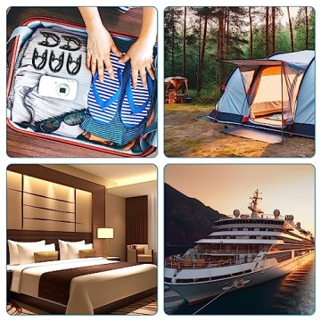 30 Portable Foldable Travel Hangers for Easy Organization