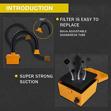 KOTTO Strong Suction Smoke Absorber for Soldering and Welding