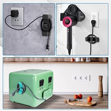 Strong Adhesive Kitchen Cord Organizer in 6 Colors