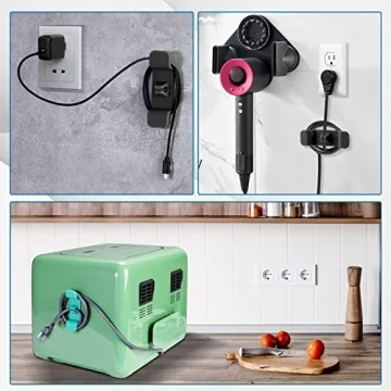 Strong Adhesive Kitchen Cord Organizer in 6 Colors