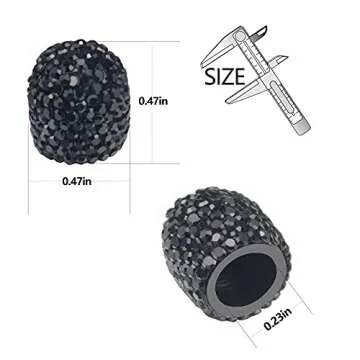 Sikawai Bling Valve Stem Caps for All Vehicle Types