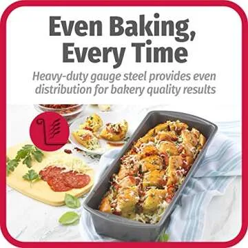 GoodCook Extra Large Nonstick Bread Loaf Pans Set of Two