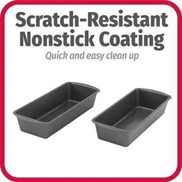 GoodCook Extra Large Nonstick Bread Loaf Pans Set of Two