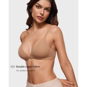 Comfortable Inbarely Triangle Bralette for Women