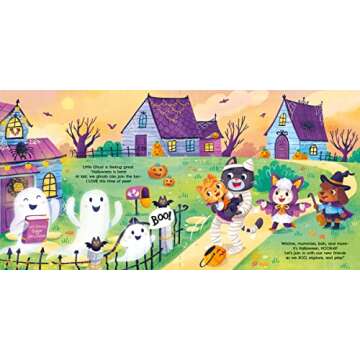 A Haunted Ghost Tour in My Town: A Funny, Not-So-Spooky Halloween Picture Book for Boys and Girls 3-...