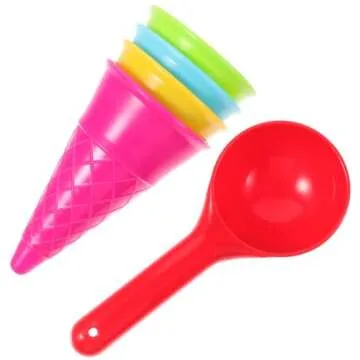 Toyvian Kids Beach Ice Cream Cone Play Set for Fun Outdoors