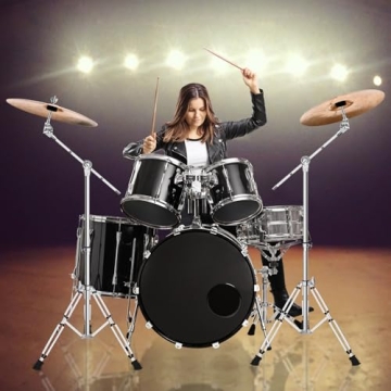 Adjustable Boom Cymbal Stand for Reliable Percussion Support