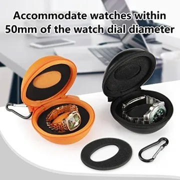 HELMDY Watch Travel Case: Portable & Stylish Watch Organizer