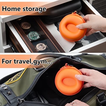 HELMDY Watch Travel Case: Portable & Stylish Watch Organizer