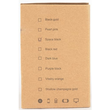 LORELEI X6 Over-Ear Headphones with Microphone, Lightweight Foldable & Portable Stereo Bass Headphones with 1.45M No-Tangle, Wired Headphones for Smartphone Tablet MP3 / 4 (Space Black)