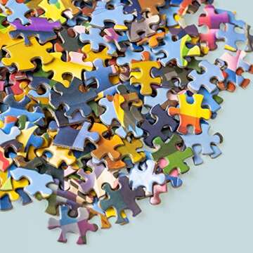 Jigsaw Puzzles for Adults 500 Piece Great View in Colorful Havana Street Cuba 500 Pieces Puzzle for Toy Family Game Gifts