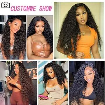 SIVSV Deep Wave Lace Front Wigs for Stunning Styles