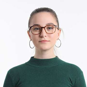 LifeArt Anti Fog Blue Light Blocking Glasses, Anti Eyestrain, Computer Reading Glasses for Women and Men, Anti Glare, Upgraded Anti Fog Lens (Tortoise, No Magnification)