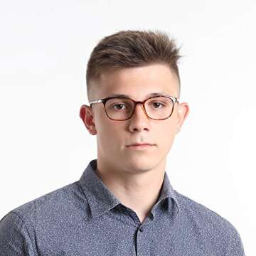 LifeArt Anti Fog Blue Light Blocking Glasses, Anti Eyestrain, Computer Reading Glasses for Women and Men, Anti Glare, Upgraded Anti Fog Lens (Tortoise, No Magnification)