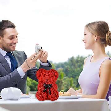 Unique Mother's Day Rose Bear Gifts for Mom and Women