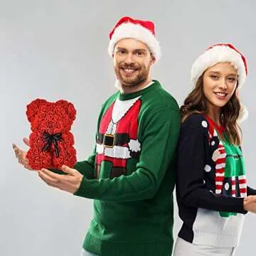 Unique Mother's Day Rose Bear Gifts for Mom and Women