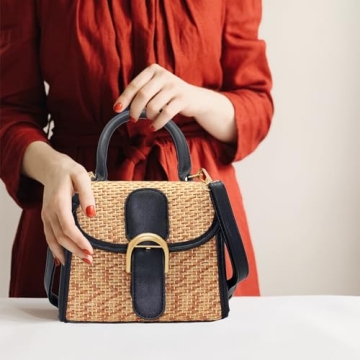 Stylish Boshiho Straw Woven Handbag for Every Occasion