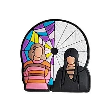 20 PCS Cool Croc Charms, PVC Croc Charms Characters Horror Movie Croc Charms for Boys Girls Kids Teens Shoe Decoration Charms Croc Accessories Croc Pins for Clog Bracelet Wristband Sandals Slippers