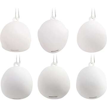 Jack Skellington Mini Christmas Ornaments Set of 6