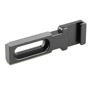 CAMVATE Cold Shoe Mount with NATO Rail Adapter for Monitor LED Light Microphone - 1758