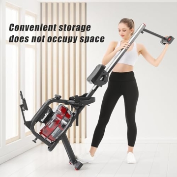 HouseFit Water Rower for Home Use with 330Lbs Capacity