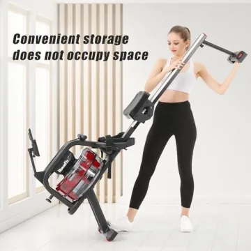 HouseFit Water Rower for Home Use with 330Lbs Capacity