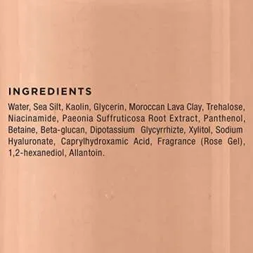 Majestic Pure Moroccan Red Clay Facial Mud Mask with British Rose - Natural Skin Care Mask 10 oz